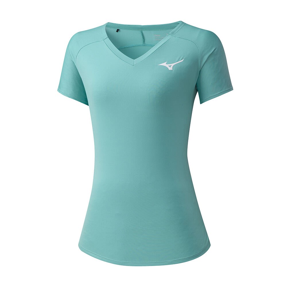 Mizuno Women's T-Shirts Tee Mustard - AUOYKRS-69